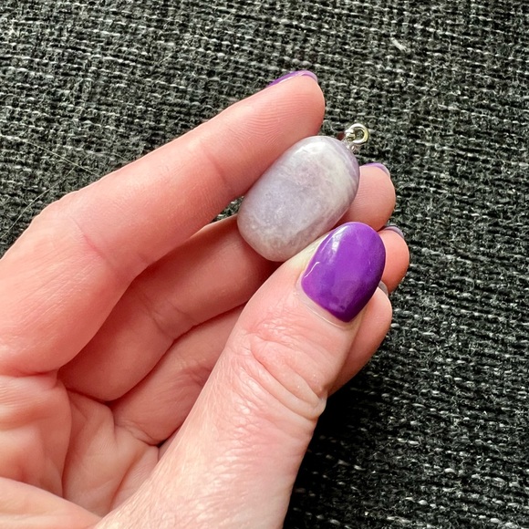 Purple Lepidolite Pendant 💜 - Picture 5 of 5